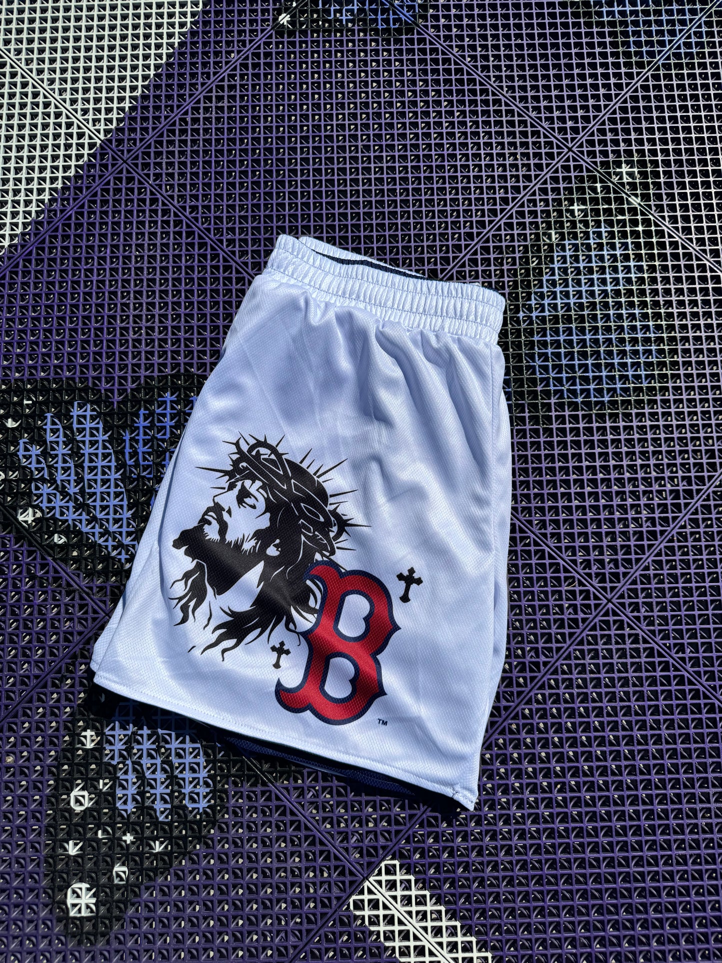 Reversible Mesh Shorts