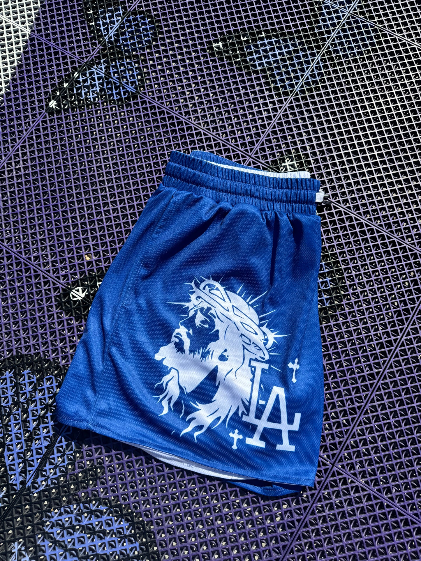 Reversible Mesh Shorts