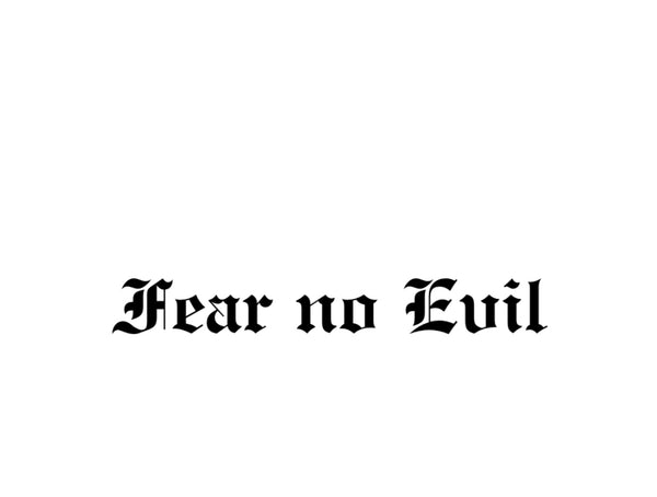 Fear No Evil